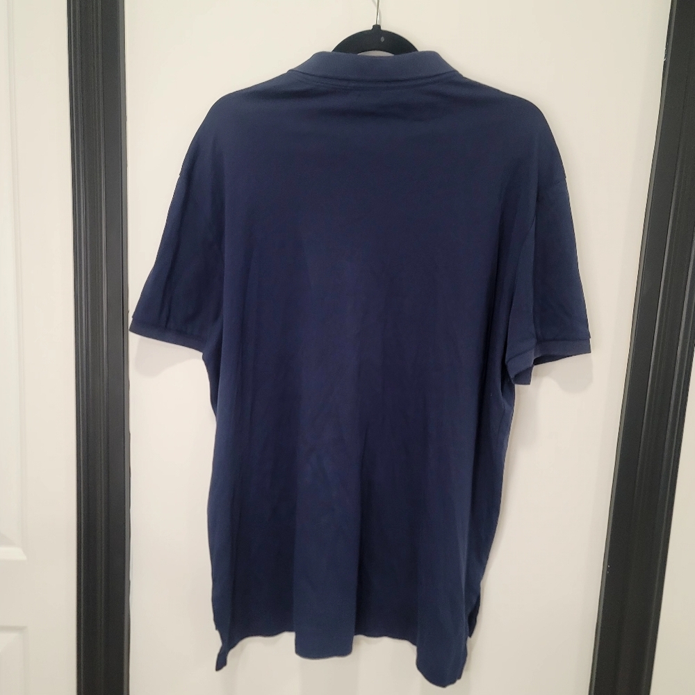 Polo Ralph Lauren Mens LUXURY Pima Soft Touch Classic Fit Polo Shirt Blue XL - Picture 4 of 9